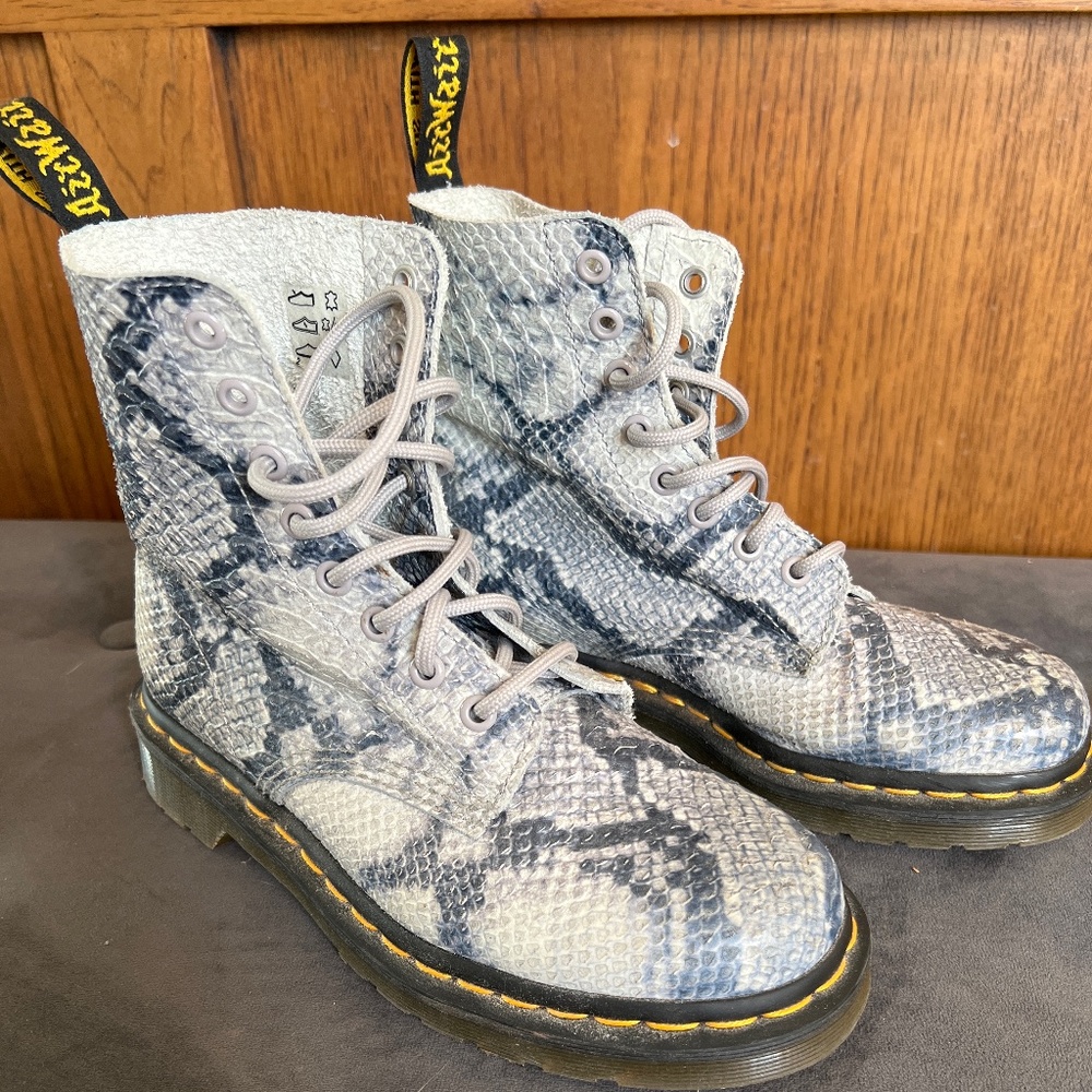 Dr Martens 1460 Pascal Snake Print